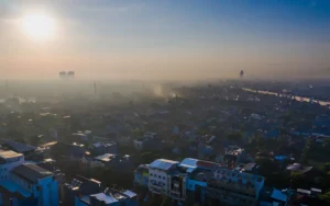 Geospatial analysis of air quality in cities